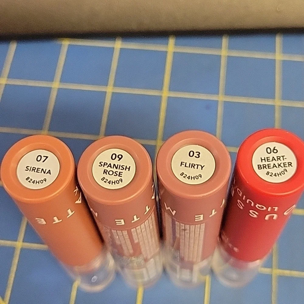 Italia Deluxe Mousse Matte Liquid Lipsticks Set of 4